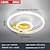 billige Dæmpbart loftlys-led loftlampe cirkel ring nordisk guld akryl 2 3 5 6 hoveder udvendig belysning stue loftslampe enkel moderne kunst loftslys luksus led soveværelse lys ac220v