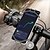 cheap Motorcycle Luggage &amp; Bags-Bike Phone Mount 360Rotation Silicone Bicycle Phone Holder Universal Motorcycle Handlebar Mount Fits for iPhone 11 Pro Max/XR/XS Max/8/7/ 6/6s Plus Galaxy S20/S9 4.0-6.0 Phones