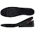 Недорогие Стельки для бега-3-слойные унисекс высокие стельки для обуви подъемники для обуви подъемный комплект на воздушной подушке вставки для пятки для мужчин и женщин