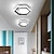 ieftine Montaj Flush &amp; Semi Flush-25cm plafon cu LED-uri moderne nordic pridvor coridor culoar hexagonal forme geometrice lumini de montare încastrată led metal 220-240v