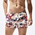 cheap Swim Trunks &amp; Board Shorts-SEOBEAN® Men&#039;s Swim Trunks Swim Shorts Quick Dry Board Shorts Bathing Suit with Pockets Drawstring Swimming Surfing Beach Water Sports Painting Spring Summer / Micro-elastic