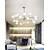 cheap Pendant Lights-12/18 Heads LED Chandelier Modern Nordic Pendant Light Glass Globe Design Sputnik Design Living Room Bedroom Metal Electroplated 110-120V 220-240V