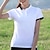 voordelige Golfkleding voor heren-Dames Golfshirt Tennisshirt Zwart Wit Korte mouw Lichtgewicht T-shirt Kleding Bovenlichaam Strak Dames golfkleding kleding outfits draag kleding