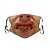 cheap Disposable Supplies-1 Pc Digital Printing Personalized Mask Face Funny Face Mask Dust Mask Breathable Adjustable Polyester Cotton Mask With Inner Core for Adult