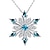 cheap Necklaces-1pc Necklace For Women&#039;s Christmas Party / Evening Daily Alloy Snowflake