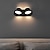 رخيصةأون إضاءات الحوائط الداخلية-Lightinthebox مصباح جداري داخلي مزدوج الجوانب ينبعث منه ضوء LED قابل للتدوير وقابل للتعتيم مصباح جداري شمالي حديث إبداعي لغرفة النوم بجانب السرير وغرفة المعيشة في الفندق AC110-240V