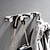 preiswerte Kleiderhaken-Kleiderhaken Neues Design Zeitgenössisch Edelstahl Material Badezimmer Wandmontage 3 oder 4 oder 5 oder 6 Haken Silber 1St