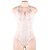 cheap Bra &amp; Panty sets-Women&#039;s Lace Plus Size Super Sexy Bodysuits Nightwear Solid Colored Blushing Pink / White / Black M XL 3XL