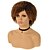 cheap Synthetic Trendy Wigs-short bob curly synthetic wigs brazilian kinky curly wigs with bangs none lace wigs natural looking for black women