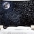 levne krajinářský gobelín-měsíc hvězda nebe závěsný gobelín nástěnné umění velký gobelín nástěnná malba výzdoba fotografie pozadí deka závěs domácí ložnice dekorace obývacího pokoje