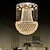 levne Lustry-60 cm křišťálový lustr stropní svítidlo z nerezové oceli galvanicky pokovené moderní 110-120v 220-240v