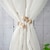 저렴한 커튼 액세서리-1 조각 넥타이 현대 스타일 금속 잎 커튼 버클 장식 커튼 홀드백 커튼 액세서리 창 치료