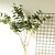 olcso Műnövények-1 db műnövény otthoni dekoráció szimulációja eukaliptusz levelek esküvői party bemutatás ， dekor otthon, nappali, fürdőszobai növény számára