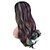 levne Kostýmová paruka-syntetická paruka vlna skákací vlnka střední část paruka dlouhá duhové syntetické vlasy dámské jemné melírované / balayage vlasy nadýchané smíšená barva