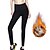 cheap Yoga Leggings &amp; Tights-Women&#039;s Leggings Sports Gym Leggings Yoga Pants Spandex Neoprene Black Winter Leggings Clothing Clothes Gym Workout Exercise &amp; Fitness Running / Stretchy