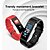 זול צמידים חכמים-WAZA ID115 שעון חכם חכמים שעונים Blootooth שעון עצר מד צעדים מד פעילות מותאם ל אנדרואיד iOS איש אישה מוניטור קצב לב ספורטיבי לִכאוֹב IP 67 / דְמוּי אָדָם / 150-200