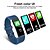 זול צמידים חכמים-WAZA ID115 שעון חכם חכמים שעונים Blootooth שעון עצר מד צעדים מד פעילות מותאם ל אנדרואיד iOS איש אישה מוניטור קצב לב ספורטיבי לִכאוֹב IP 67 / דְמוּי אָדָם / 150-200