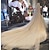 baratos Véus de Noiva-Uma Camada Luxo Véus de Noiva Véu Catedral com Cor Única Tule