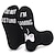 Χαμηλού Κόστους ανδρικές κάλτσες-Ανδρικά 1 ζευγάρι Κάλτσες Αθλητικές κάλτσες Καθημερινές Κάλτσες Μαύρο Χρώμα Βαμβάκι Γράμμα Causal Καθημερινά Αθλητικά Μεσαίο Άνοιξη, Φθινόπωρο, Χειμώνας, Καλοκαίρι Μοντέρνα Ανατομικό