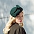 Χαμηλού Κόστους Fascinators-fascinators κομψά μάλλινα καπέλα ντέρμπι κεντάκι κλασικό μονόχρωμο γυναικείο καπέλο μελβούρνης