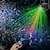 tanie Lampy projektora i projektory laserowe-dj disco stage party lights laserowe światła stroboskopowe led aktywowany dźwiękiem 60 wzorów projektor flash rgb z pilotem na boże narodzenie halloween pub ktv bar dance prezent urodziny prezent na