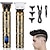 voordelige Scheren &amp; Haarverwijdering-tondeuses voor mannen tondeuse nul gapped draadloze professionele kapsel&amp;amp; verzorgingsset voor heren oplaadbaar led-display
