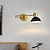preiswerte LED Wandleuchten-Lightinthebox LED-Wandleuchte, moderner nordischer Stil, schwarz-goldene Schwingarmleuchten, Wohnzimmer, Schlafzimmer, Wandleuchte aus Aluminiumlegierung, 110–120 V, 220–240 V