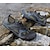Χαμηλού Κόστους Ανδρικά Αθλητικά Παπούτσια-Ανδρικά Αθλητικά Παπούτσια Καθημερινό Στυλ Παραλίας Αθλητικό Περπάτημα Φουσκωτό πηνίο Αναπνέει Μη ολίσθηση Μαύρο Μπλε Γκρίζο Άνοιξη Φθινόπωρο