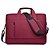 levne Tašky na laptop-Unisex Voděodolný Tkanina Oxford Taška na laptop Zip Pevná barva Denní Kancelář a kariéra Černá Rubínově červená