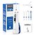 cheap Bathing &amp; Personal Care-Cordless 3 Modes Oral Irrigator Portable High Pressure Dental Water Flosser USB Rechargeable Electric Jet Teeth Cleaning Machine With Tips Gift for Family