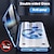 Χαμηλού Κόστους iPhone Θήκες-αντικρυπτική μαγνητική θήκη τηλεφώνου για ολόσωμη θήκη apple flip iphone 13 12 11 pro max x xs xr 8 7 plus αντικραδασμική αναστροφή διαφανές μέταλλο με σκληρυμένο γυαλί