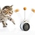 저렴한 고양이 장난감-고양이 쫓는 장난감 균형 자동차 디자인 고양이 인터랙티브 장난감 비 배터리 자체 회전 자동차 고양이 장난감 고양이 개박하 지팡이 체이서 재미 퍼즐 장난감 고양이 새끼 고양이 iq 활성 자극