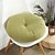 cheap Floor Pillows-Solid Color Four Seasons Thick Chair Cushion Cotton Crafts Tatami Cushion Student Dormitory Office Breathable Seat Cushion Outdoor Faux Linen Cushion for Sofa Couch Bed Chair
