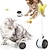저렴한 고양이 장난감-고양이 쫓는 장난감 균형 자동차 디자인 고양이 인터랙티브 장난감 비 배터리 자체 회전 자동차 고양이 장난감 고양이 개박하 지팡이 체이서 재미 퍼즐 장난감 고양이 새끼 고양이 iq 활성 자극