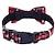 abordables Pour Animaux de Compagnie-Collier de Noël pour chiens collier de chien cravate  nœud papillon ajustable flexible extérieur Santa Claus bonhomme de neige arbre golden retriever corgi bulldog 1PC cadeau de Noël pour chiens