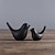 cheap Statues-1pc Ceramic Bird Small Animal Statues Home Decor Modern Style Decorative Ornaments for Living Room, Bedroom, Office Desktop, Cabinets
