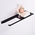 cheap Toilet Paper Holders-Stainless Steel Toilet Paper Holder New Design Tray Paper Roll Holder Bathroom Shelf Wall Mounted Matte Black 1pc