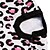 preiswerte Hundekleidung-Cat Dog Shirt / T-Shirt Puppy Clothes Leopard Fashion Dog Clothes Puppy Clothes Dog Outfits Breathable Black Rose Costume for Girl and Boy Dog Cotton XS S M L