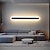 ieftine Aplici de Interior-lightinthebox 80cm aplice led de perete lampă de perete lungă minimalistă simplă dormitor sufragerie acrilic 220-240v 20 w