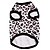 preiswerte Hundekleidung-Katze Hund T-shirt Welpenkleidung Leopard Modisch Hundekleidung Welpenkleidung Hunde-Outfits Atmungsaktiv Schwarz Rose Kostüm für Mädchen und Jungen Hund Baumwolle XS S M L