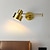 זול אורות קיר לדים-lightinthebox led פנס קיר מודרני בסגנון נורדי שחור זהב אורות זרוע נדנדה סלון חדר שינה פנס קיר מסגסוגת אלומיניום 110-120v 220-240v