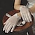 voordelige Bruidshandschoenen-Tule Pak Lengte Handschoen Elegant / Eenvoudige Stijl Met Nep Parel Bruiloft / feesthandschoen