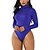 cheap Bodysuit-Women&#039;s Bodysuit Zentai Jumpsuit Wine Almond ArmyGreen Casual Date Long Sleeve High Neck S