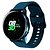 billiga Smartwatch-Bänder-compatible for galaxy watch active bands/active 2/3 bands 40mm/42mm/44mm,women men soft slim silicone wristband compatible for gear sport smart watch pack of 3(burgundy/dark green/midnight blue)