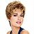 cheap Synthetic Trendy Wigs-Synthetic Wig Straight Pixie Cut Wig Short Blonde Synthetic Hair Women&#039;s Soft Color Gradient Ombre Hair Blonde