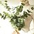 cheap Artificial Plants-1 Piece Artificial Plants Leaves Home Decor Simulation Eucalyptus Leaves Wedding Party Display，Decor for Home, Living Room, Bathroom Plant 25*77cm