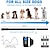 cheap Dog Training &amp; Behavior-Dog Training Anti Bark Device Shock Collar For Dogs With Remote Remote Controlled Adjustable Electronic 2 Receiver Rechargeable Dog Shock Collar 3 Modes Beep Vibration Dog Pets Waterproof Rechargable