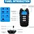 abordables Adiestramiento y comportamiento de perros-adiestramiento de perros dispositivo anti ladridos collar de choque para perros con control remoto ajustable electrónico 2 receptores recargable collar de choque para perros 3 modos pitido vibración mascotas de perro impermeable recargable