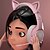 رخيصةأون سماعات لاسلكية ستيريو TWS-فتاة الألعاب سماعة رأس k9 للحد من الضوضاء الوردي enc لطيف ايفي القط السلكية مع ميكروفون الأذن rgb