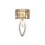 preiswerte Kristalle-Wandleuchten-led wandleuchten moderne luxus gold wandleuchten schlafzimmer kinderzimmer kristall wandleuchte 110-120v 220-240v 5 w